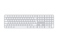 Apple Tf + Tr Turkish Notebook keyboards - Mxk73tx-a Magic Keyboard With Touch Id And Numeric Keypad For Mac Models With Apple Silicon Turkish Q-keyboard White Keys